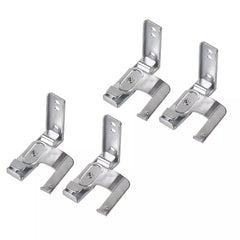 Metal Swivel Bracket Swivel Fitting Brackets High Profile Swivel Mounting Bracket for 50mm Wall&Ceiling Venetian Blinds(4 PCS per package)