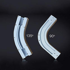 90 Degree U Type and L Type Window Electric Curtain Track Joiner.