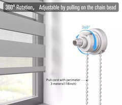 Universal Roller Blind Clutch Kit for 32mm (1-1/4 inch) Shades - Heavy Duty Bead Chain Controller & Hardware Fittings