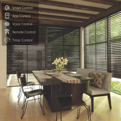 AM24 Electric Blind Motor with RF Control, 24V Power for Pleated Blinds, Honeycomb Shades, Aluminum Alloy Shades