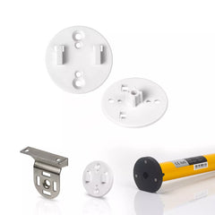 Placa adaptadora de suporte para motor tubular, placas de montagem para motor de estores elétricos