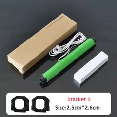 Persianas horizontales de bricolaje, persianas romanas, persianas de madera, motor para persianas de nido de abeja, DV24AF/L -0.8/34