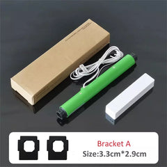 Persianas horizontales de bricolaje, persianas romanas, persianas de madera, motor para persianas de nido de abeja, DV24AF/L -0.8/34