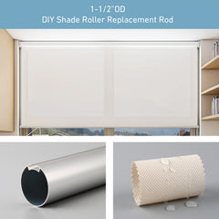Roller Shades Tube,1-1/2"(38mm) Aluminum Tube,Roller Blinds Tube - 1 PCS
