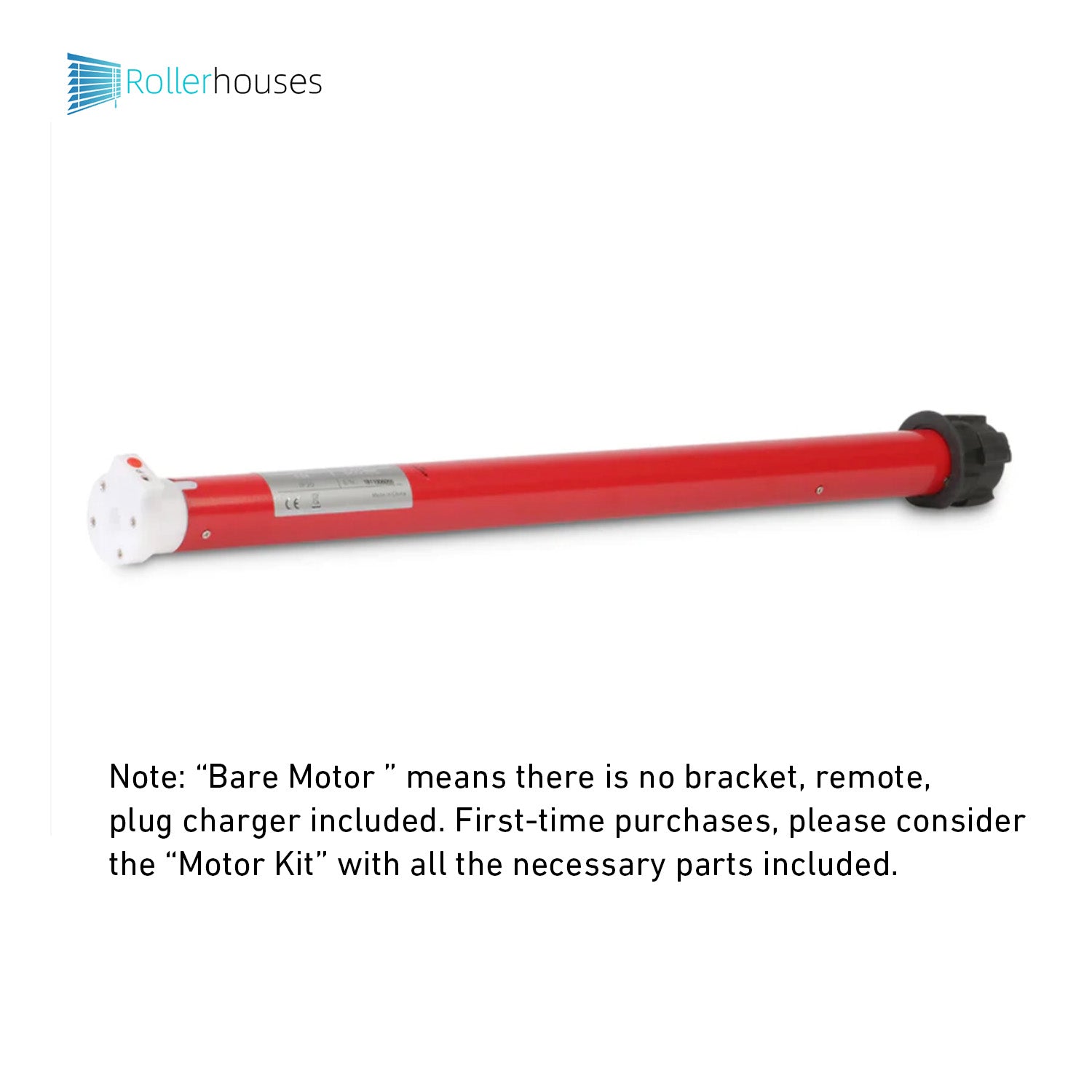 35mm Shade Tube - Bare Motor
