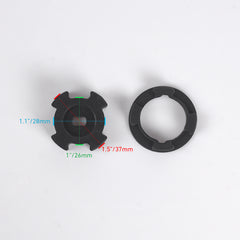 37mm - 43mm Tubular Motor Drive Crown For AM25 Motor