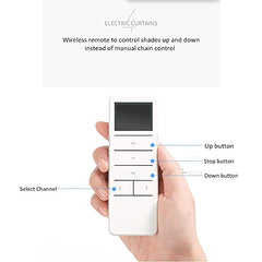 DC2702 433mhz 15 Channel RF Transmitter/Remote Controller for Curtain Motor DT52E/KT82TN/DT360.