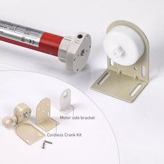 Coolaroo Roller Shade Motor，for Coolaroo Outdoor Shades Fit 38mm Shade Tube, Rechargeable Battery Powered Motor Kit with Controller