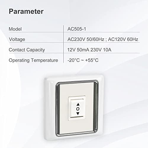 AC505-01 3 Position Rocker Switch.