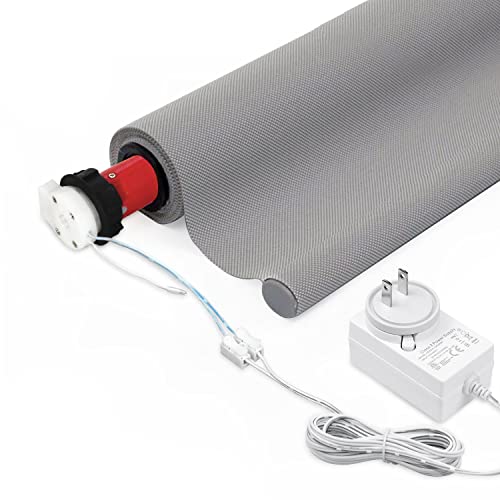 12V Hardwired with Remote Blinds Motor Kit Retrofit 38mm Tube.