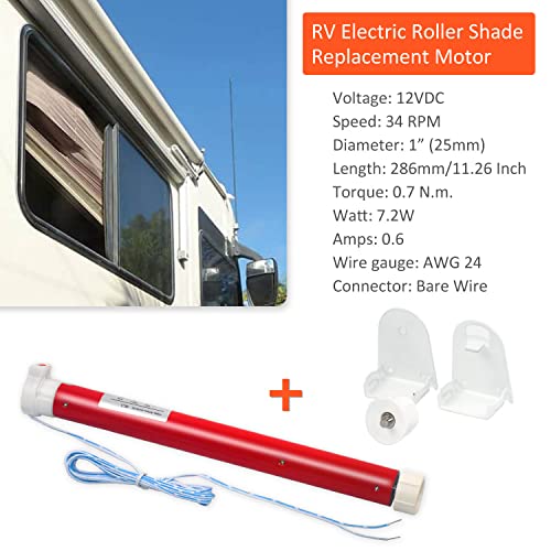 BOFU ES2512 DC 12V Switch Control 1-3/16 Roller Tube