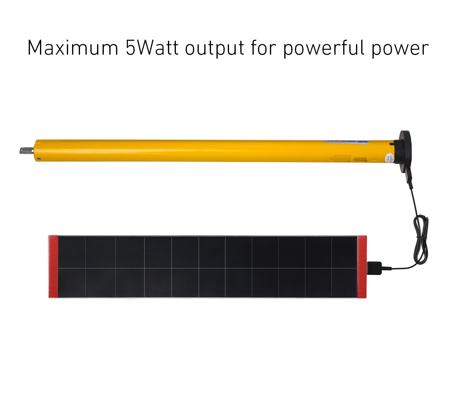 Blinds Solar Panels 5Volt Small Solar Charger for Motorized Blinds, Windows Curtain.