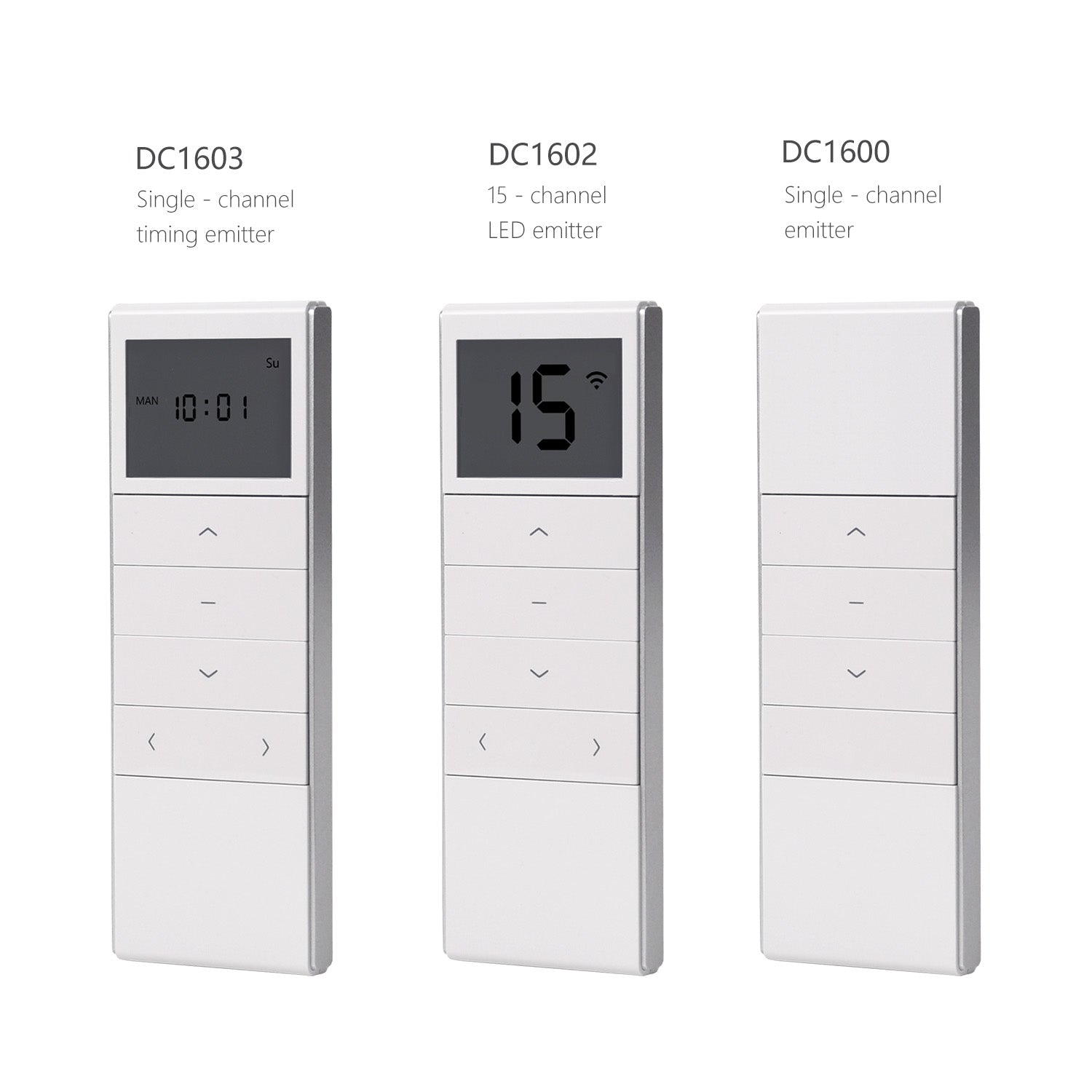 Replacement Remote control 1 channel #DC1600 for Electric Roller Blinds and Shades.