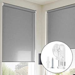 Clear Curtain Cord Hooks - 8 Pack Crystal Positioning Clips for Blinds & Shades (50mm)