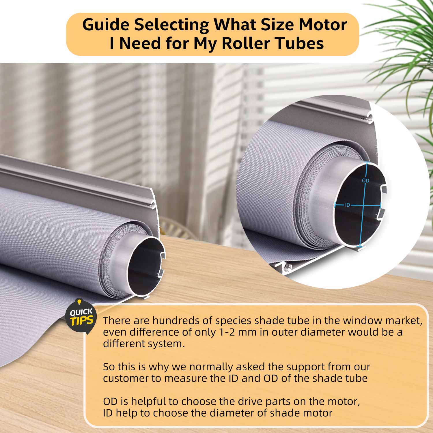 35mm Shade Tube